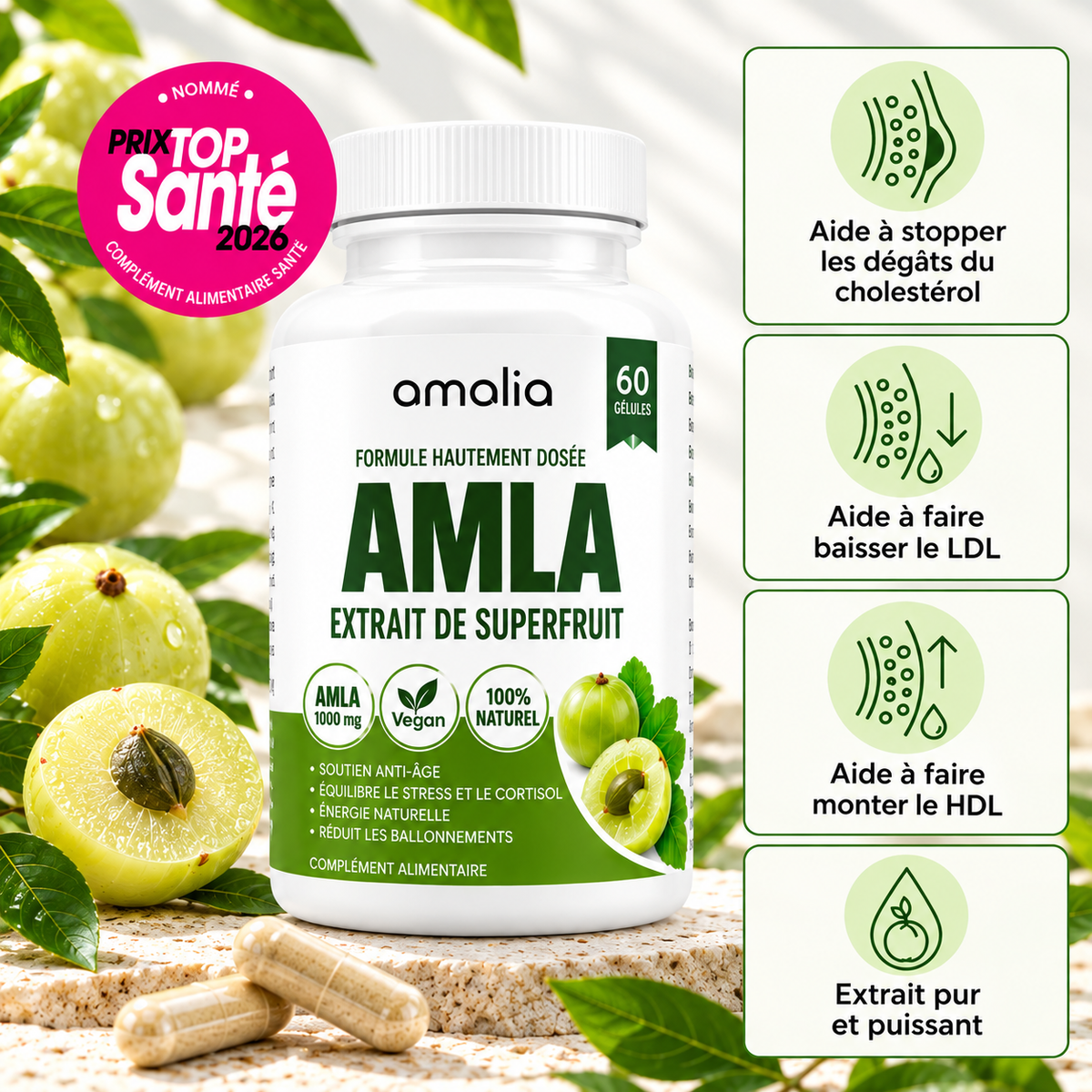 Gélules d'Amla Superfruit