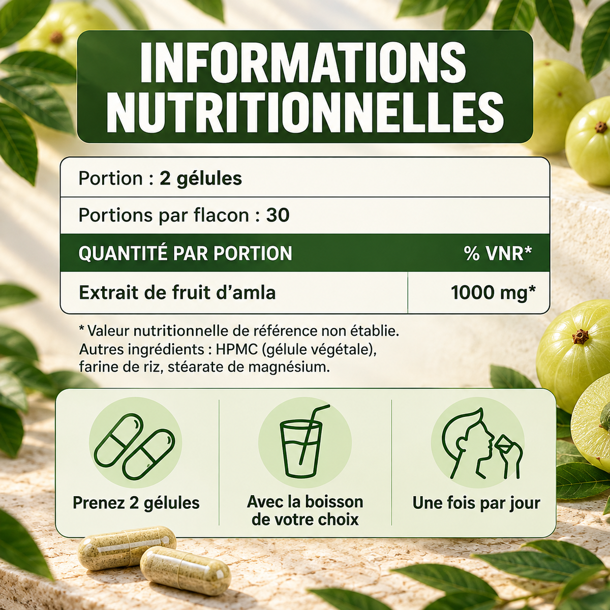 Gélules d'Amla Superfruit